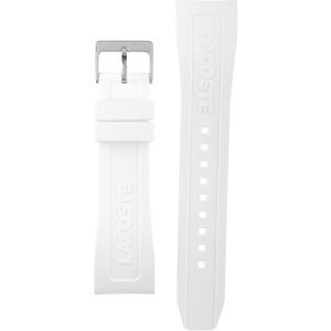 Lacoste Casual White Silicone Strap For Apple Watch® Unisex Logo 38mm/40mm